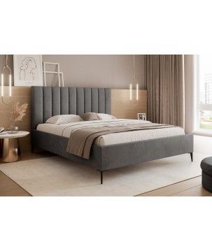 Nowoczesne Łóżko MonaSlim III z metalowym stelażem