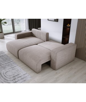 Narożnik wolnostojący CARL Lewy w tkaninie Poso 002