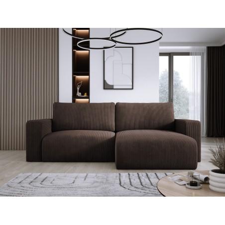 Narożnik wolnostojący CARL Lewy w tkaninie Poso 006