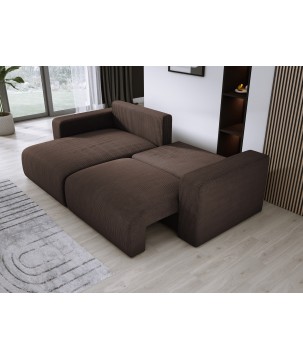 Narożnik wolnostojący CARL Lewy w tkaninie Poso 006