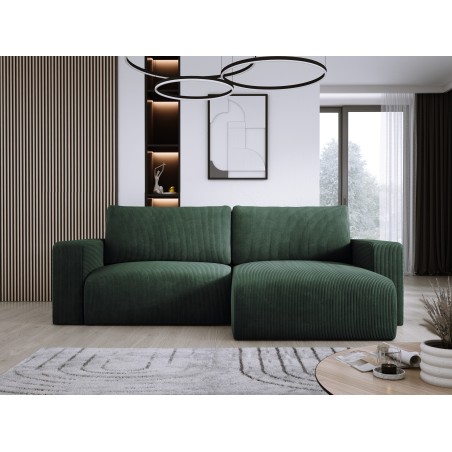 Narożnik wolnostojący CARL Lewy w tkaninie Poso 014