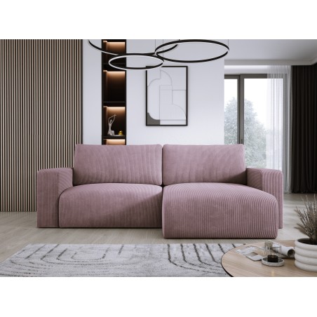 Narożnik wolnostojący CARL Lewy w tkaninie Poso 027