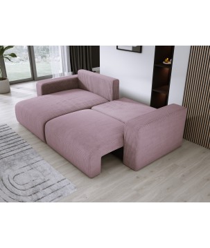 Narożnik wolnostojący CARL Lewy w tkaninie Poso 027