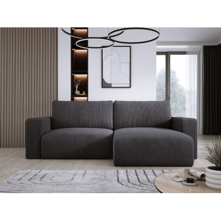 Narożnik wolnostojący CARL Lewy w tkaninie Poso 034