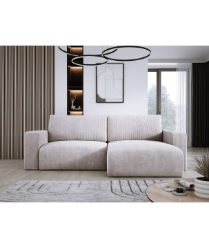 Narożnik wolnostojący CARL Lewy w tkaninie Poso 100