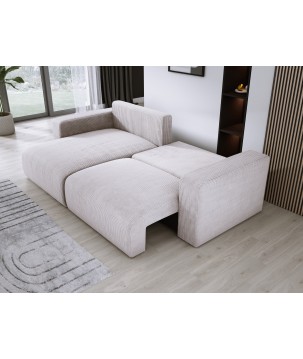 Narożnik wolnostojący CARL Lewy w tkaninie Poso 100