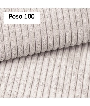 Narożnik wolnostojący CARL Lewy w tkaninie Poso 100