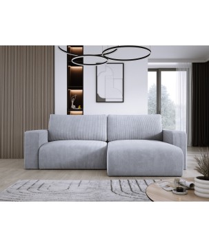 Narożnik wolnostojący CARL Lewy w tkaninie Poso 110