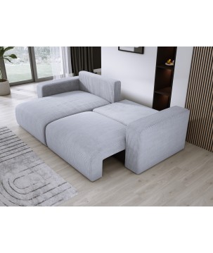 Narożnik wolnostojący CARL Lewy w tkaninie Poso 110