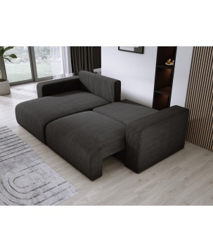 Narożnik wolnostojący CARL Lewy w tkaninie Poso 135