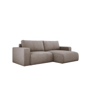 Narożnik wolnostojący CARL Prawy w tkaninie Poso 002