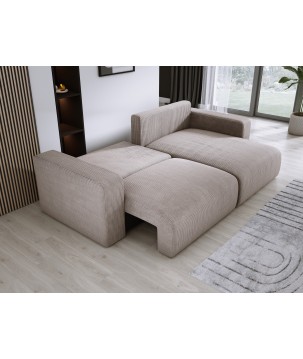 Narożnik wolnostojący CARL Prawy w tkaninie Poso 002