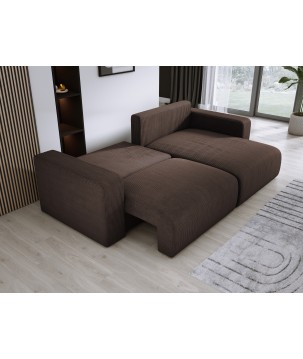 Narożnik wolnostojący CARL Prawy w tkaninie Poso 006