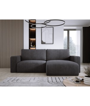 Narożnik wolnostojący CARL Prawy w tkaninie Poso 034