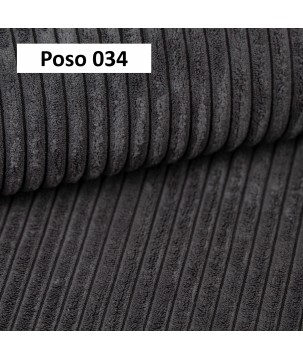 Narożnik wolnostojący CARL Prawy w tkaninie Poso 034