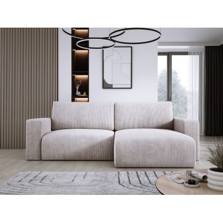 Narożnik wolnostojący CARL Prawy w tkaninie Poso 100