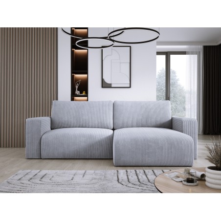 Narożnik wolnostojący CARL Prawy w tkaninie Poso 110