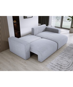 Narożnik wolnostojący CARL Prawy w tkaninie Poso 110