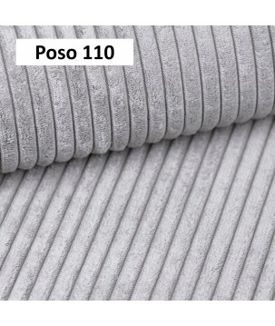 Narożnik wolnostojący CARL Prawy w tkaninie Poso 110